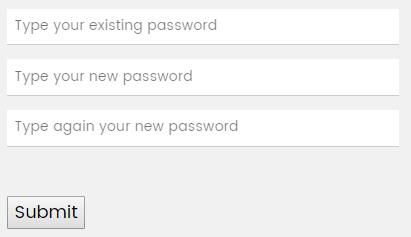 change password button